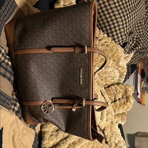 Michael Kors Dark Brown Signature Tote
